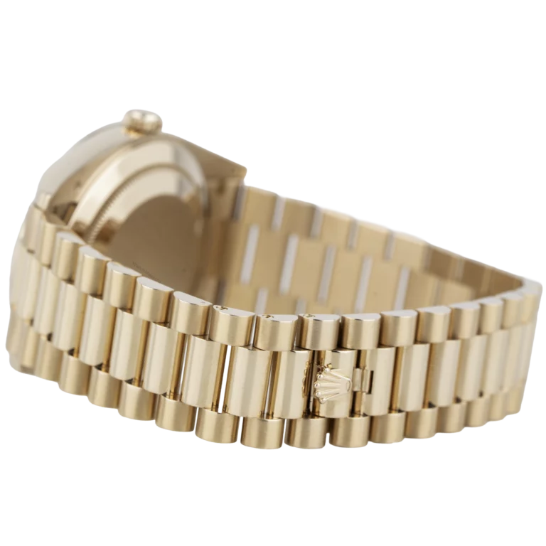 Rolex Day Date 40 Rose Gold Olive Dial (8)