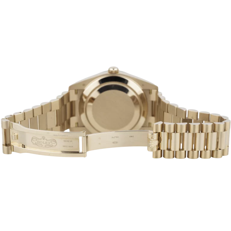 Rolex Day Date 40 Rose Gold Olive Dial (9)