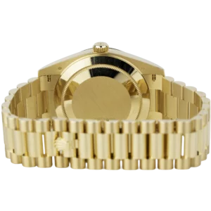 Rolex Day Date 40 Yellow Gold Green Ombre (6)