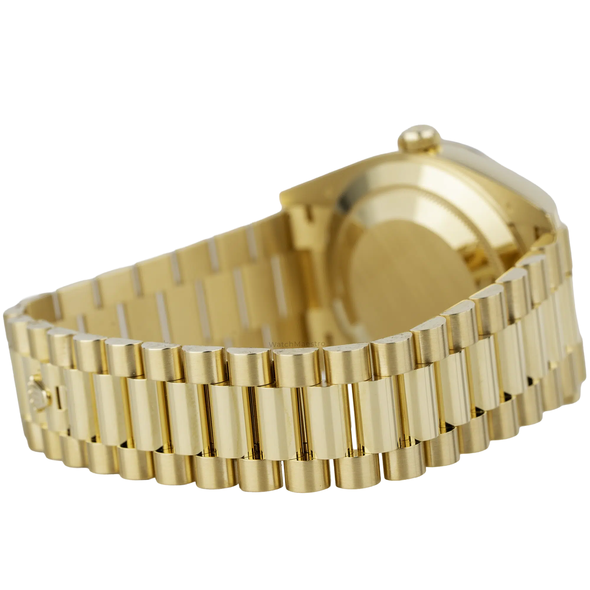 Rolex Day Date 40 Yellow Gold Green Ombre (7)