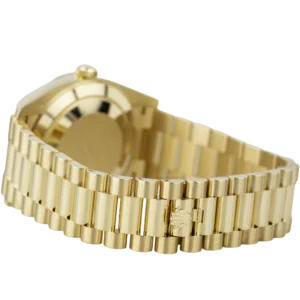 Rolex Day Date 40 Yellow Gold Green Ombre (8)