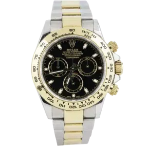 Rolex Daytona Two Tone Black Dial Old Ref (1)