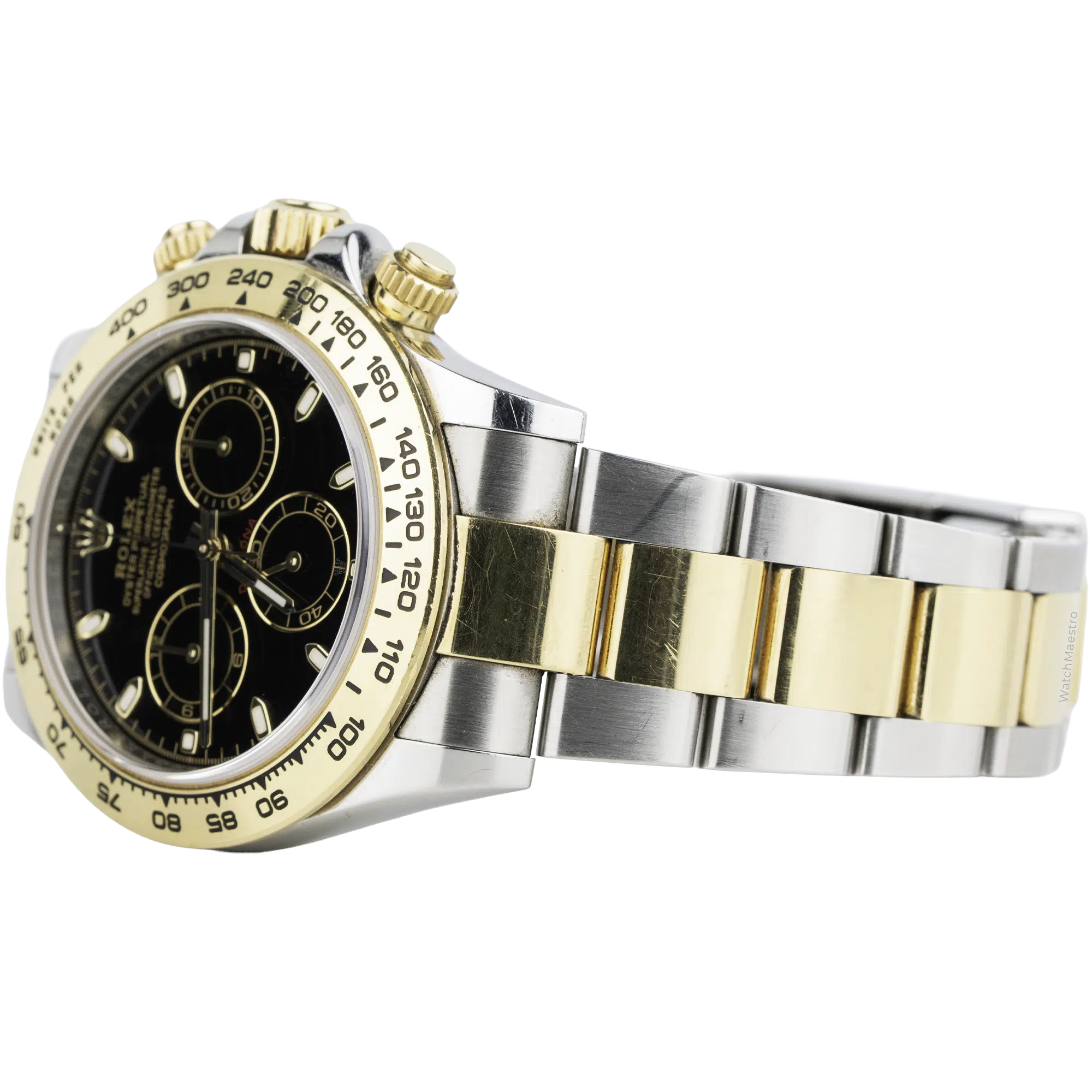 Rolex Daytona Two Tone Black Dial Old Ref (3)