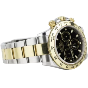 Rolex Daytona Two Tone Black Dial Old Ref (4)