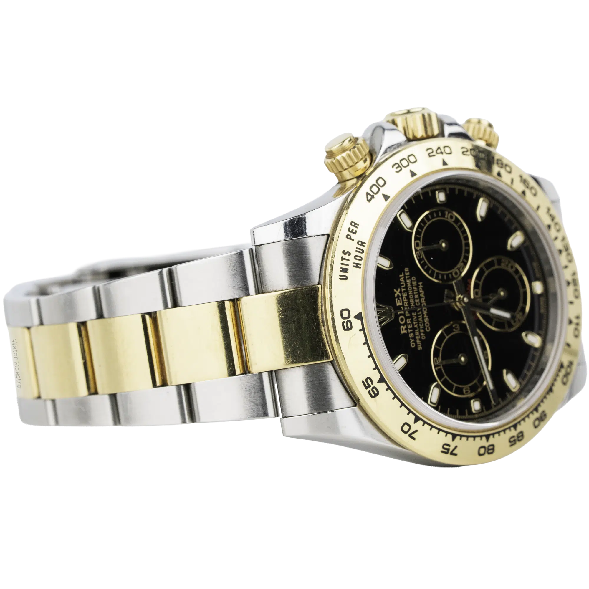 Rolex Daytona Two Tone Black Dial Old Ref (4)