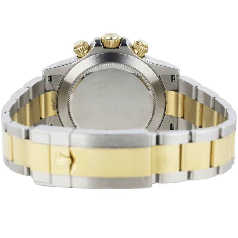 Rolex Daytona Two Tone Black Dial Old Ref (6)