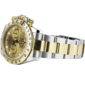 Rolex Daytona Two Tone Champagne Diamond Dial (3)
