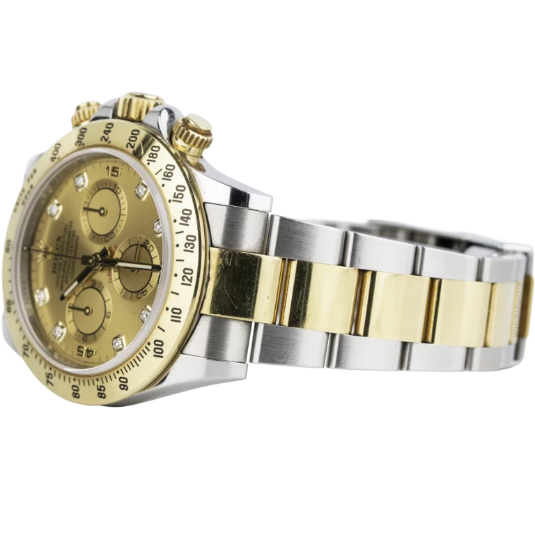 Rolex Daytona Two Tone Champagne Diamond Dial (3)