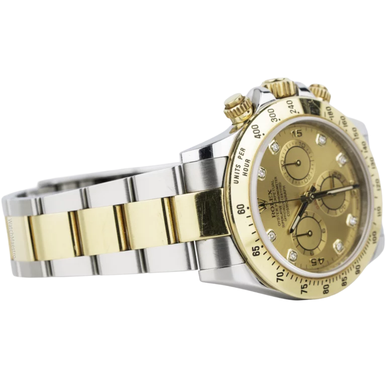 Rolex Daytona Two Tone Champagne Diamond Dial (4)