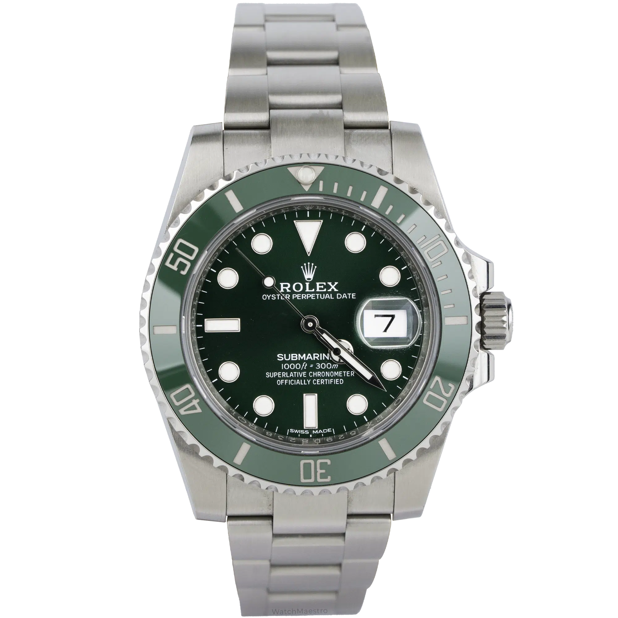 Rolex Submariner Hulk Green Dial Green Bezel (1)