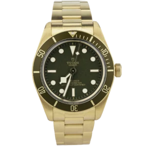 Tudor Black Bay 58 Yellow Gold Green Dial (1)