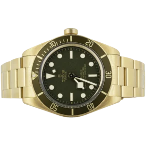 Tudor Black Bay 58 Yellow Gold Green Dial (2)