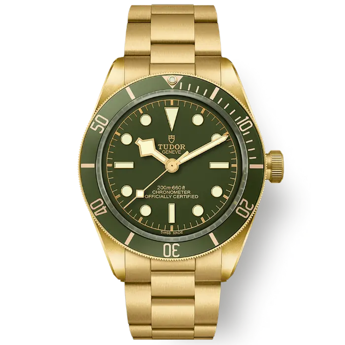 Tudor Black Bay 58 Yellow Gold Green