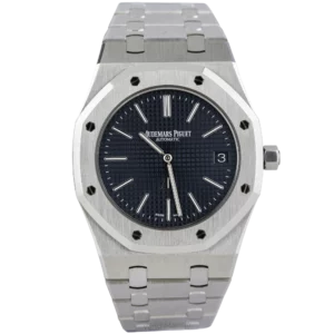 AP Royal Oak Jumbo 15202ST Blue Dial (1)