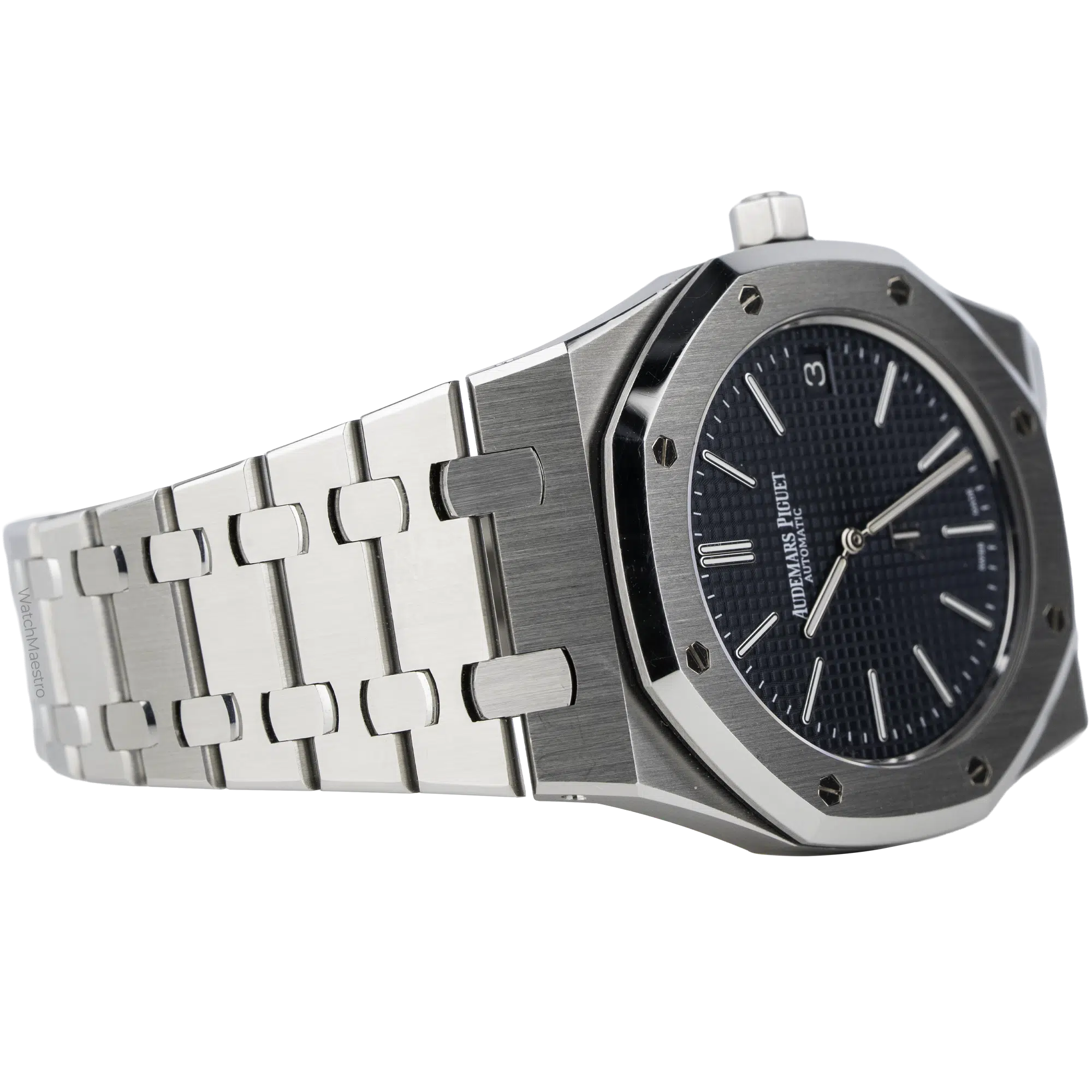 AP Royal Oak Jumbo 15202ST Blue Dial (4)