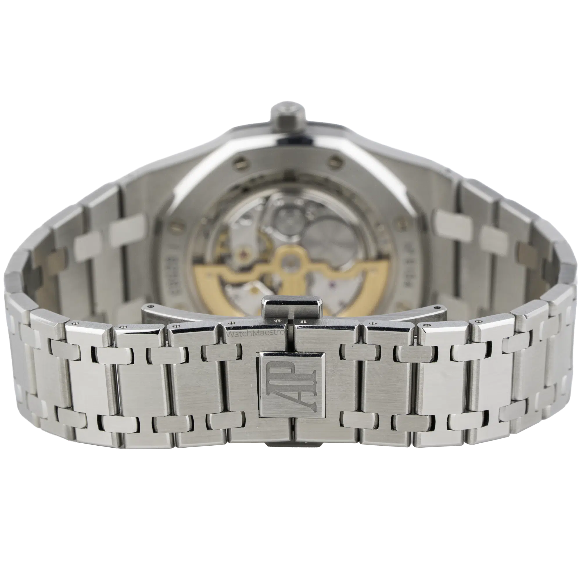 AP Royal Oak Jumbo 15202ST Blue Dial (5)