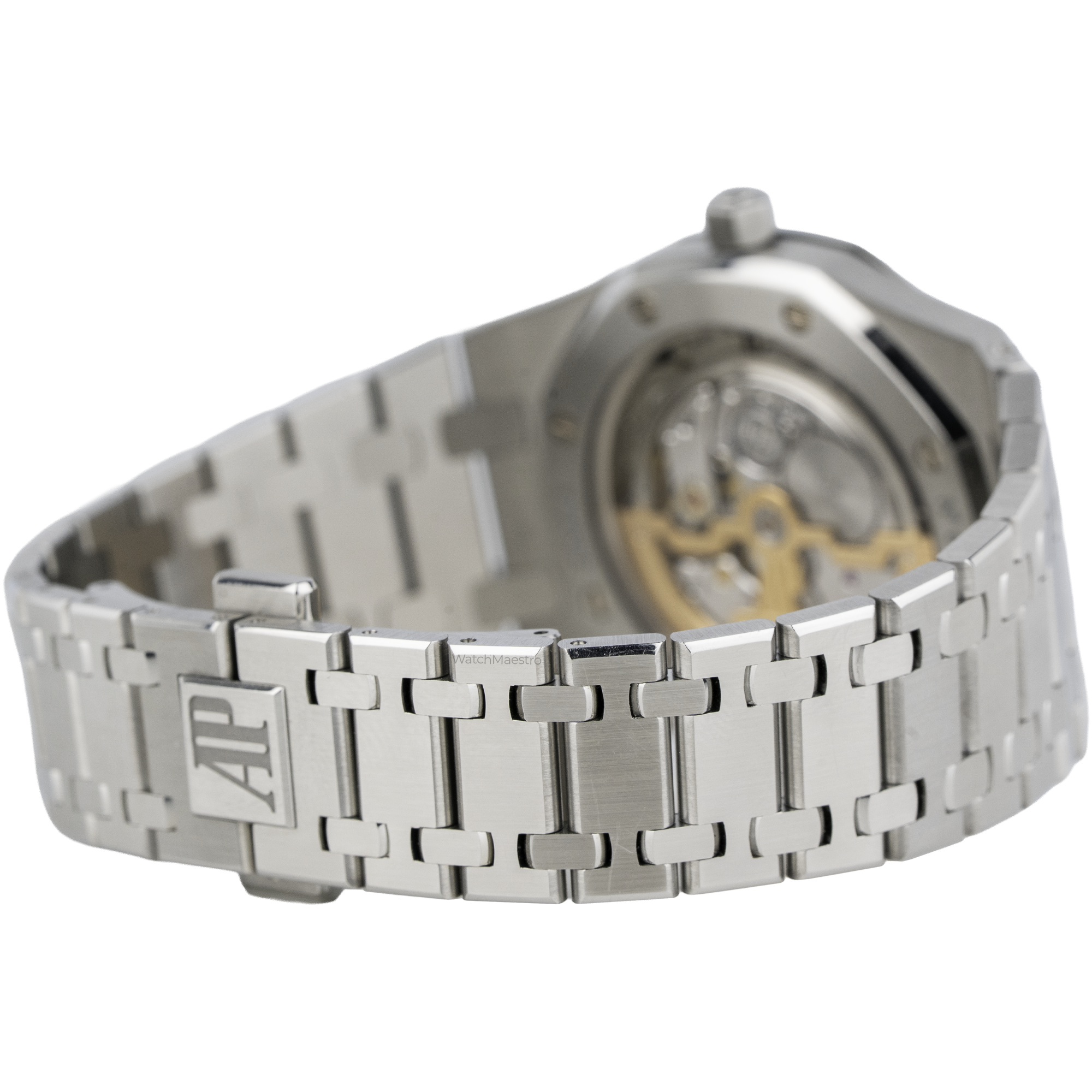 AP Royal Oak Jumbo 15202ST Blue Dial (7)