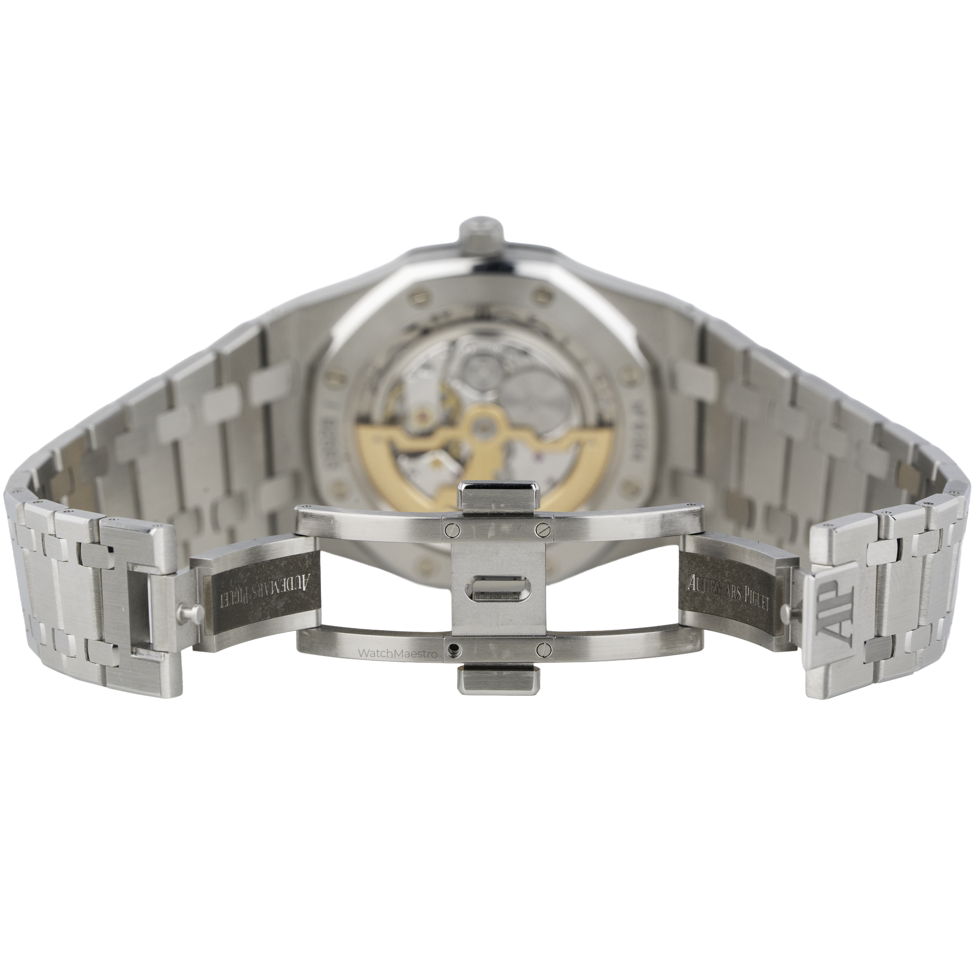 AP Royal Oak Jumbo 15202ST Blue Dial (8)