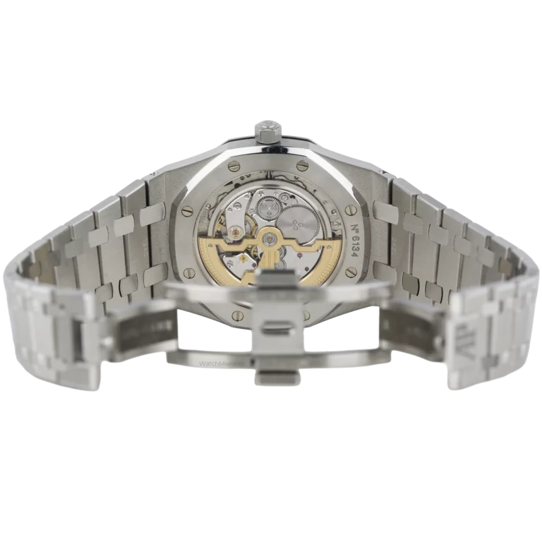 AP Royal Oak Jumbo 15202ST Blue Dial (9)