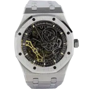 AP Royal Oak Skeleton 41mm Steel Double balance wheel (1)