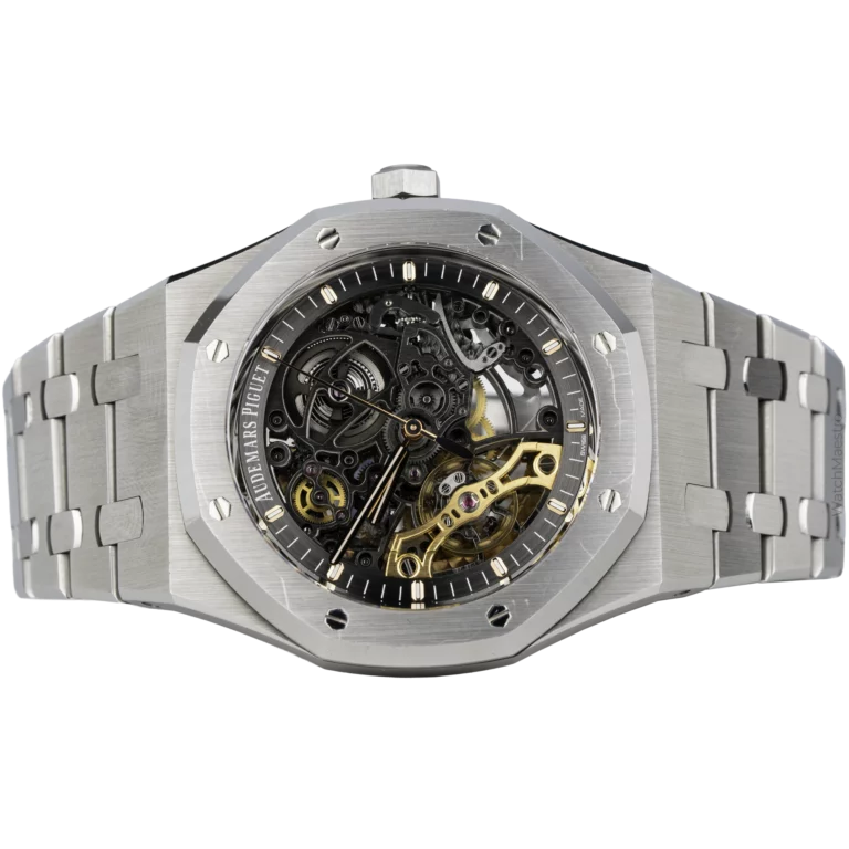 AP Royal Oak Skeleton 41mm Steel Double balance wheel (2)