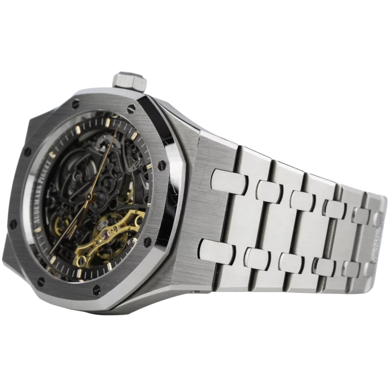 AP Royal Oak Skeleton 41mm Steel Double balance wheel (3)