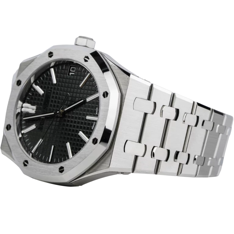 AP Royal Oak Steel Green Dial (3)