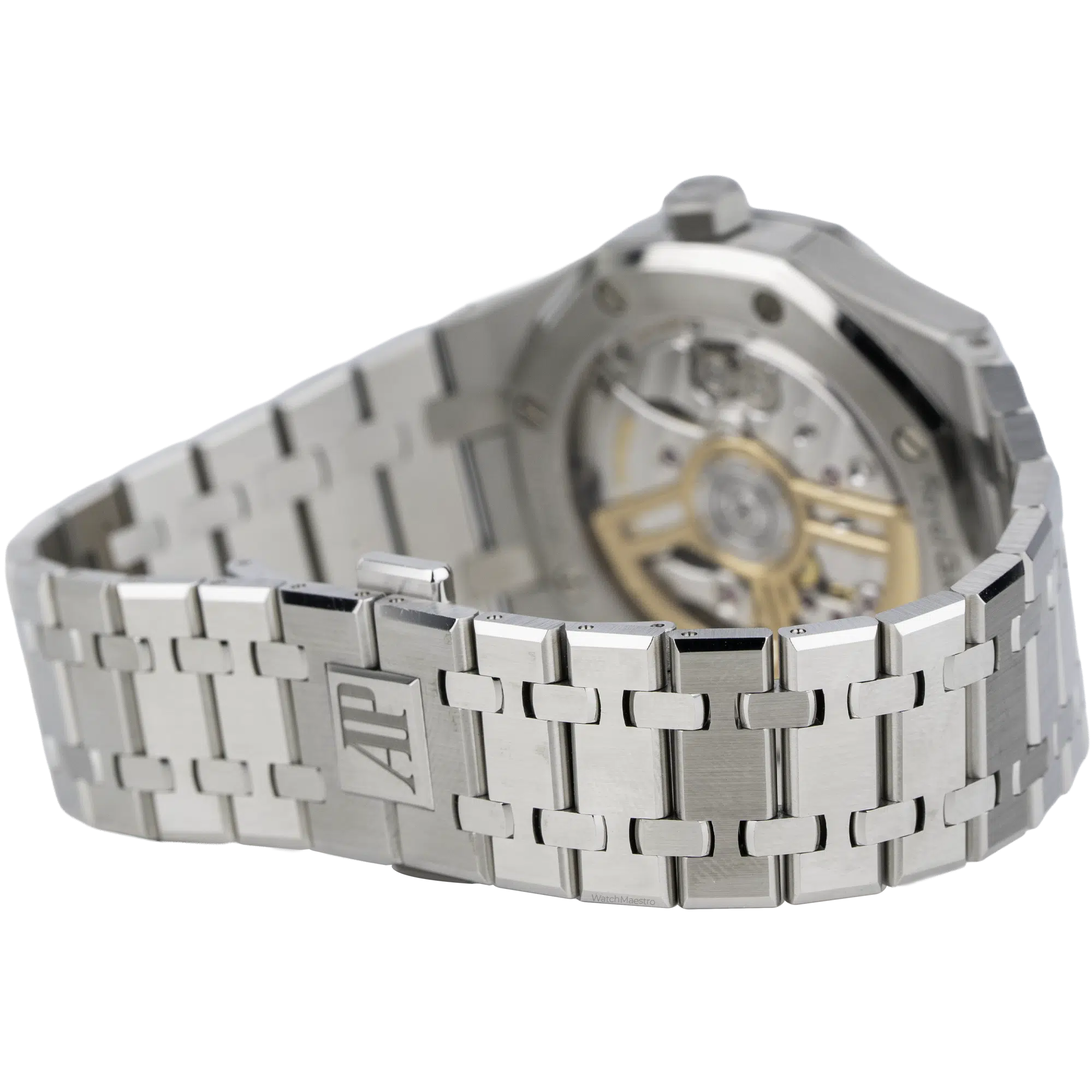 AP Royal Oak Steel Green Dial (6)