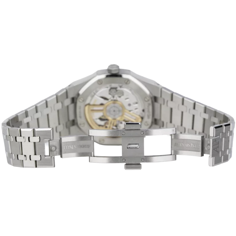 AP Royal Oak Steel Green Dial (8)