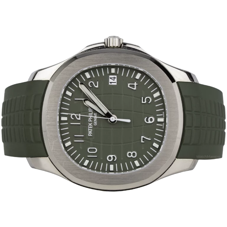 Patek 5168G White Gold Green Dial (2)