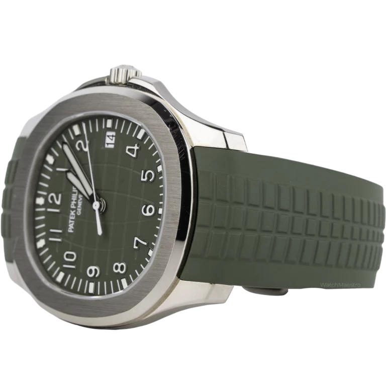 Patek 5168G White Gold Green Dial (3)