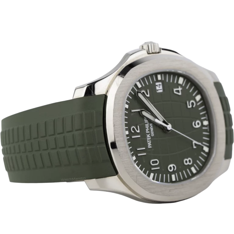 Patek 5168G White Gold Green Dial (4)