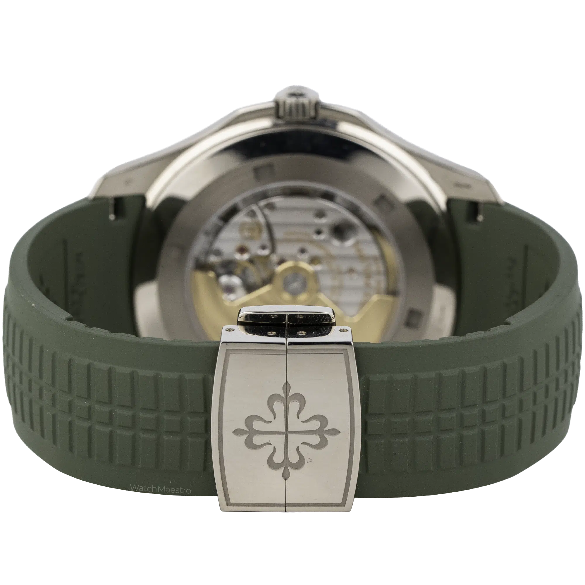 Patek 5168G White Gold Green Dial (5)