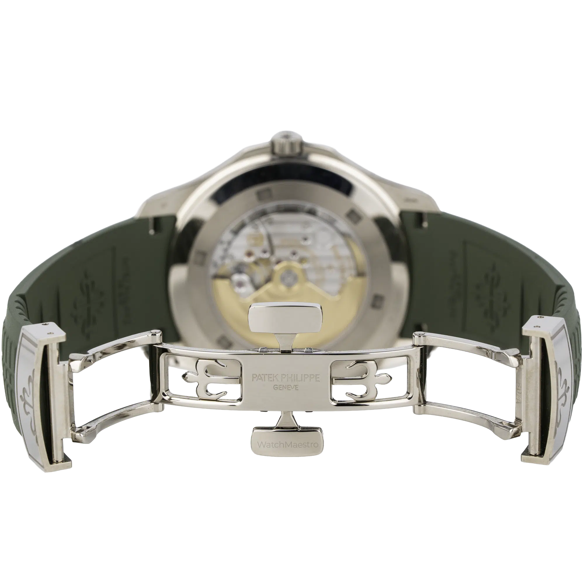 Patek 5168G White Gold Green Dial (6)