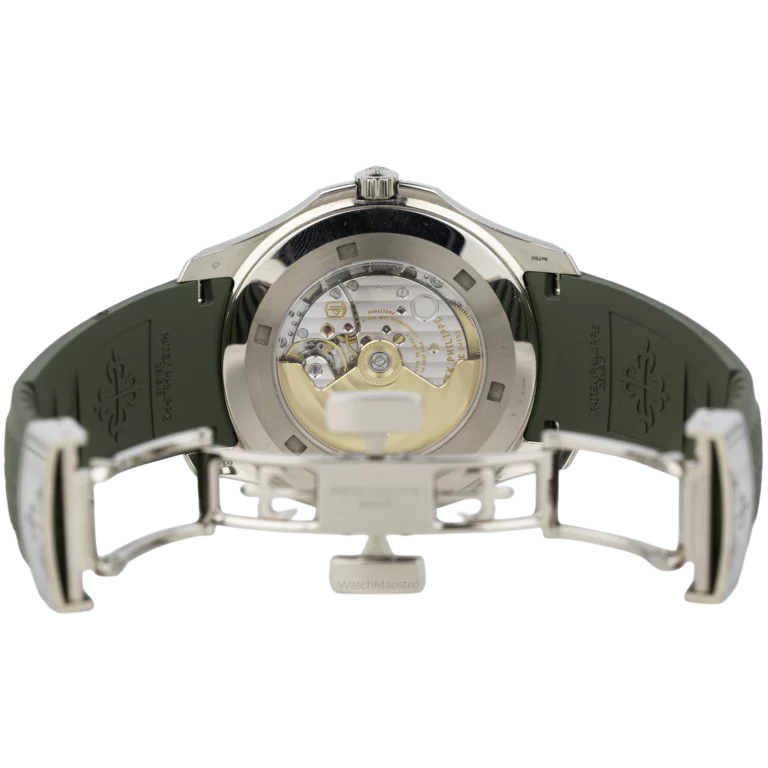 Patek 5168G White Gold Green Dial (7)