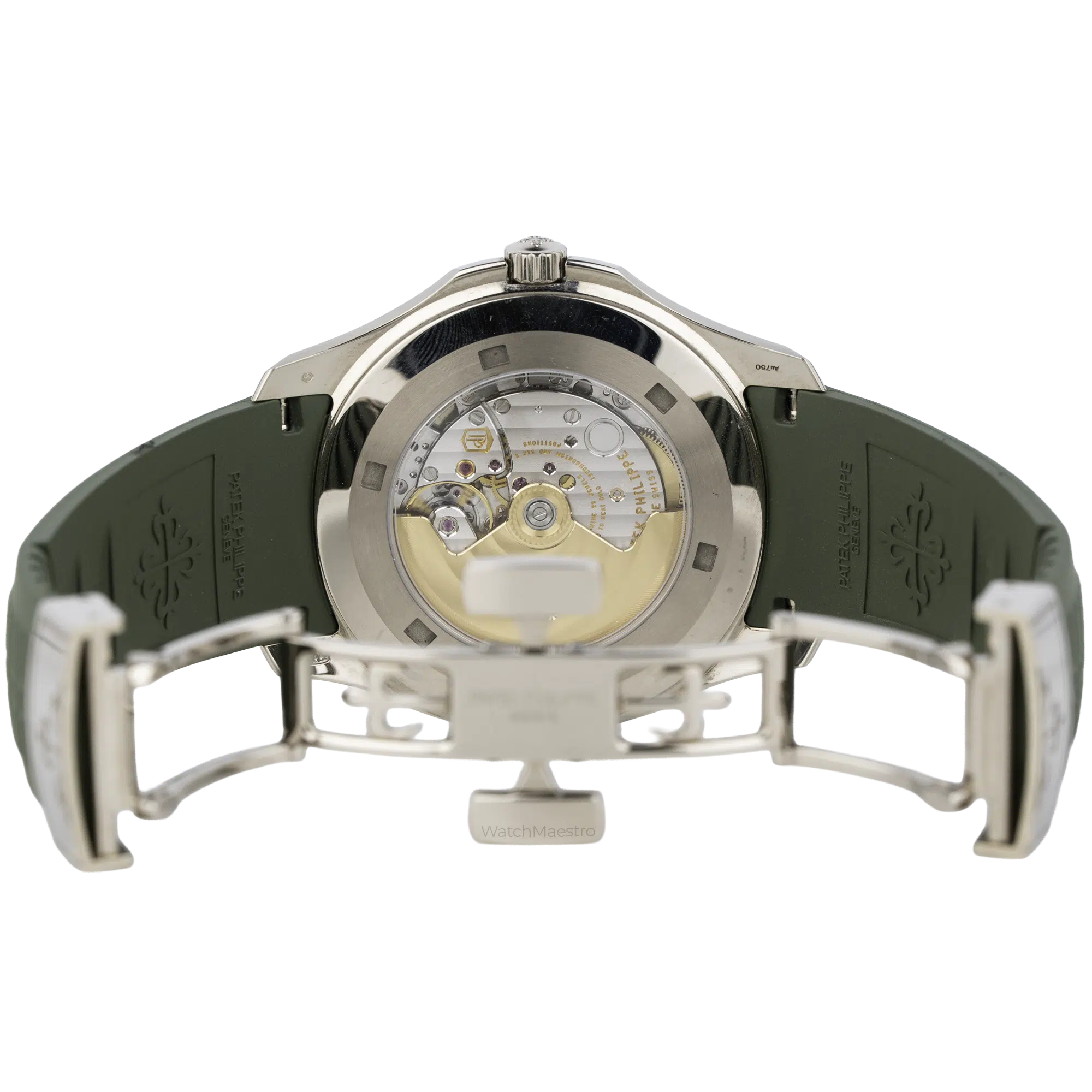 Patek 5168G White Gold Green Dial (7)