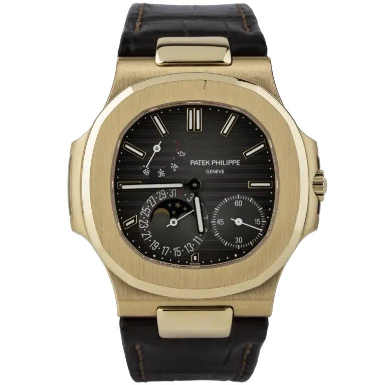 Patek Philippe 5712 Rose Gold Leather Strap (1)