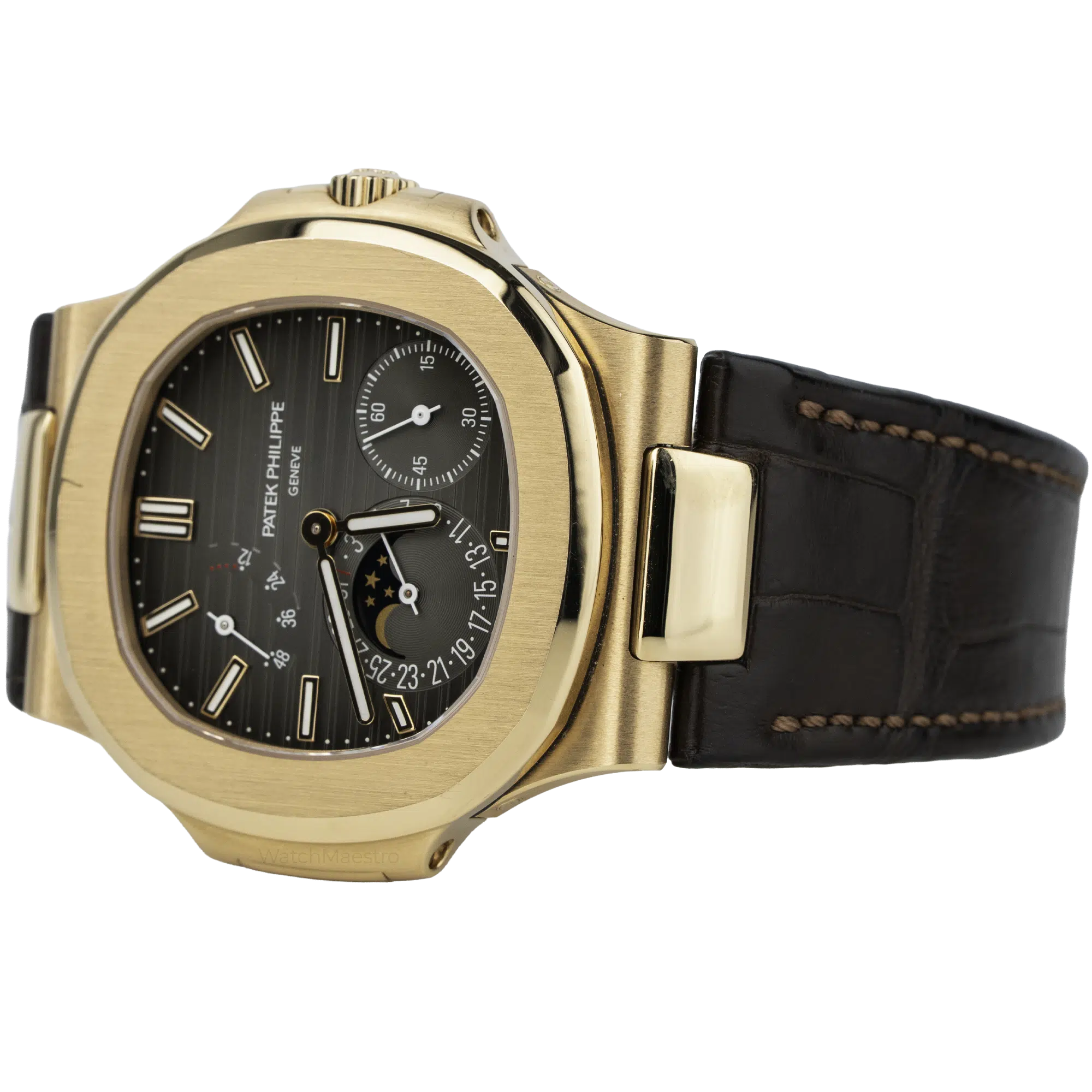 Patek Philippe 5712 Rose Gold Leather Strap (3)