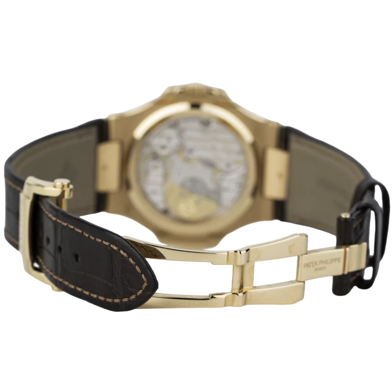 Patek Philippe 5712 Rose Gold Leather Strap (6)