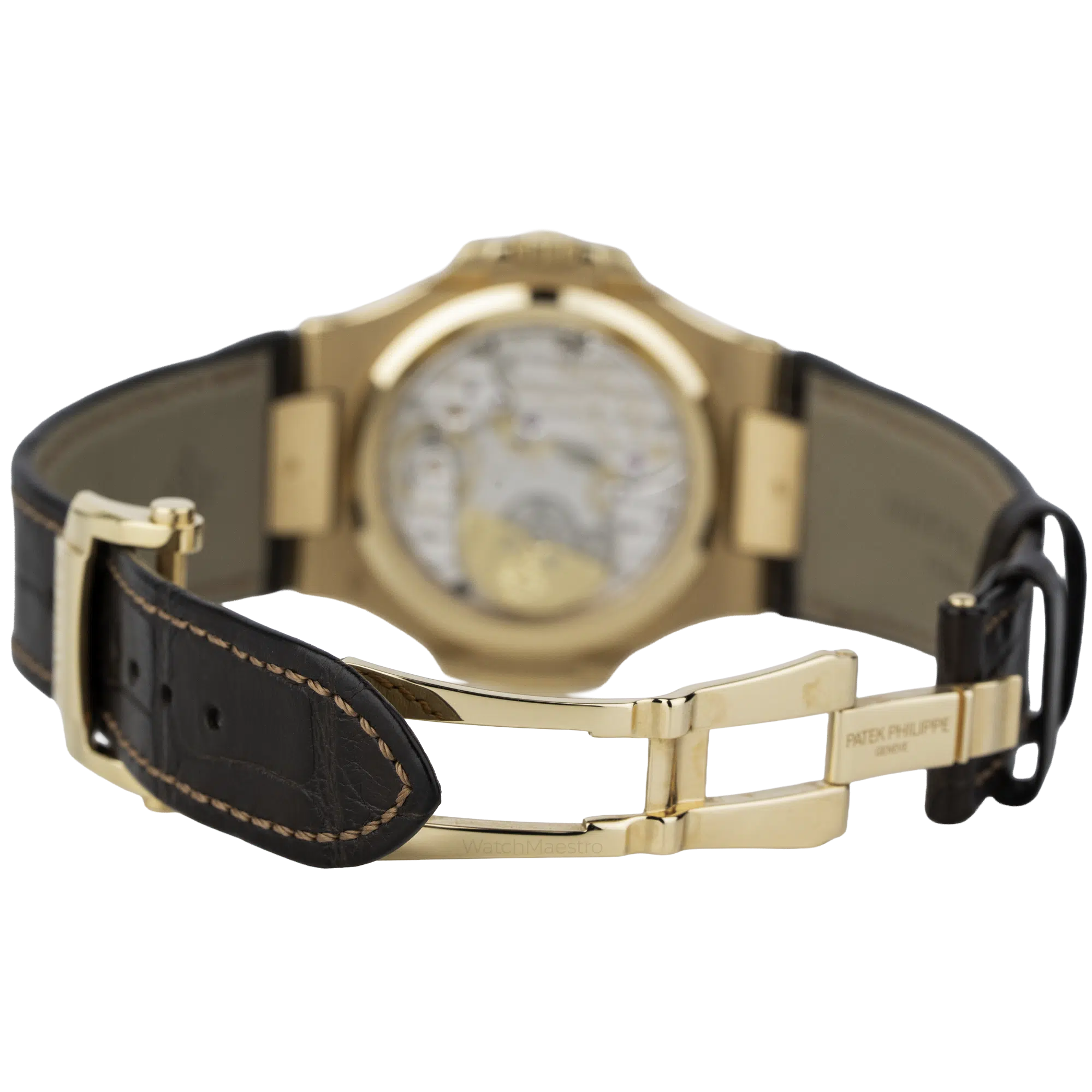 Patek Philippe 5712 Rose Gold Leather Strap (6)