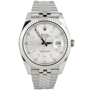 Rolex Datejust 41 Silver Jubilee Fluted (1)
