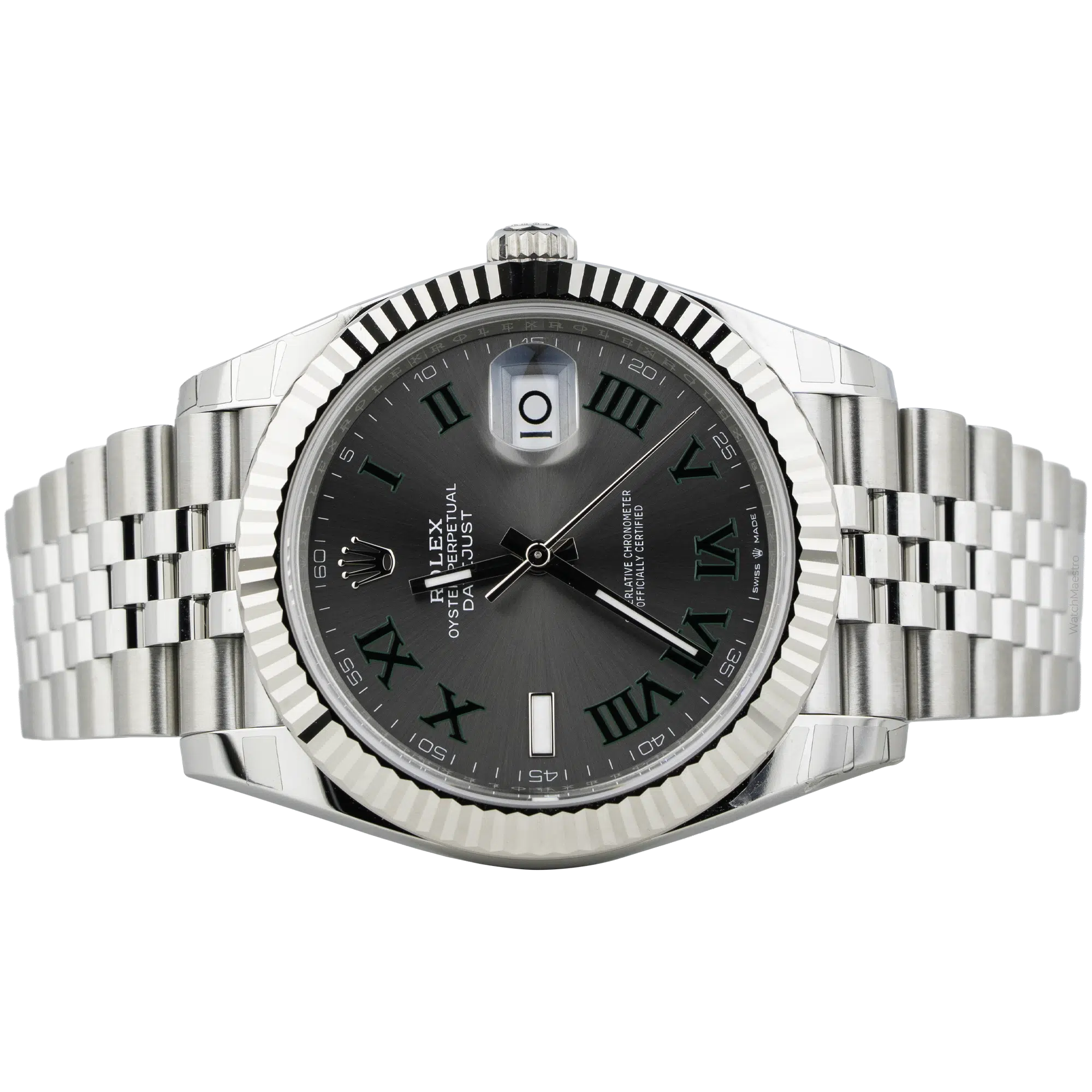 Rolex Datejust 41 Wimbledon Jubilee Fluted (2)