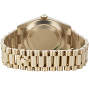 Rolex Day Date 40 Rose Gold Black Ombre (5)