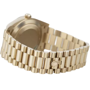 Rolex Day Date 40 Rose Gold Black Ombre (8)