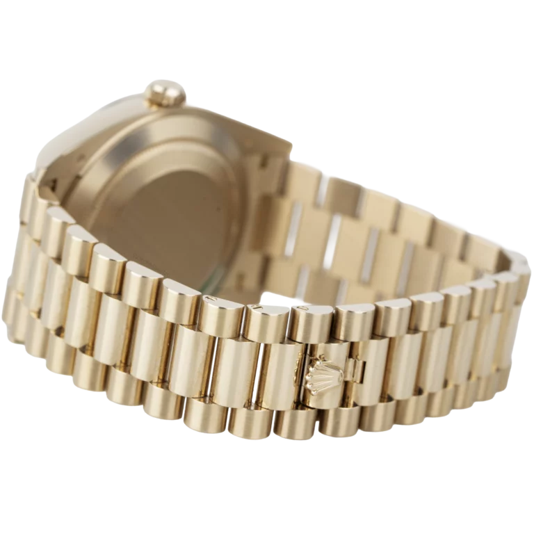 Rolex Day Date 40 Rose Gold Black Ombre (8)