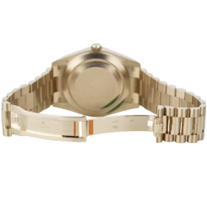 Rolex Day Date 40 Rose Gold Black Ombre (9)