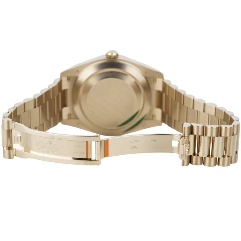 Rolex Day Date 40 Rose Gold Black Ombre (9)