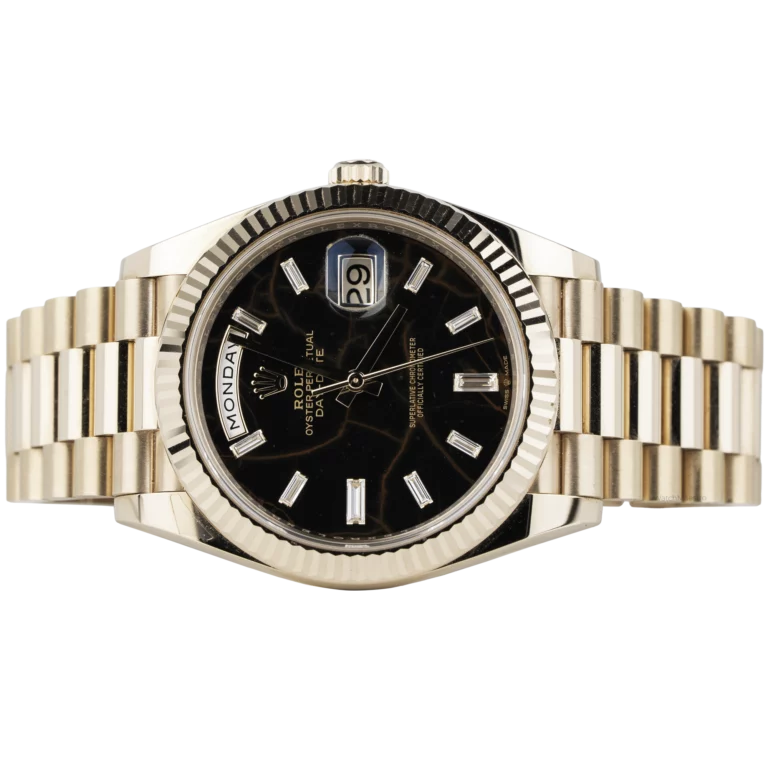 Rolex Day Date 40 Rose Gold Eisenkiesel (2)
