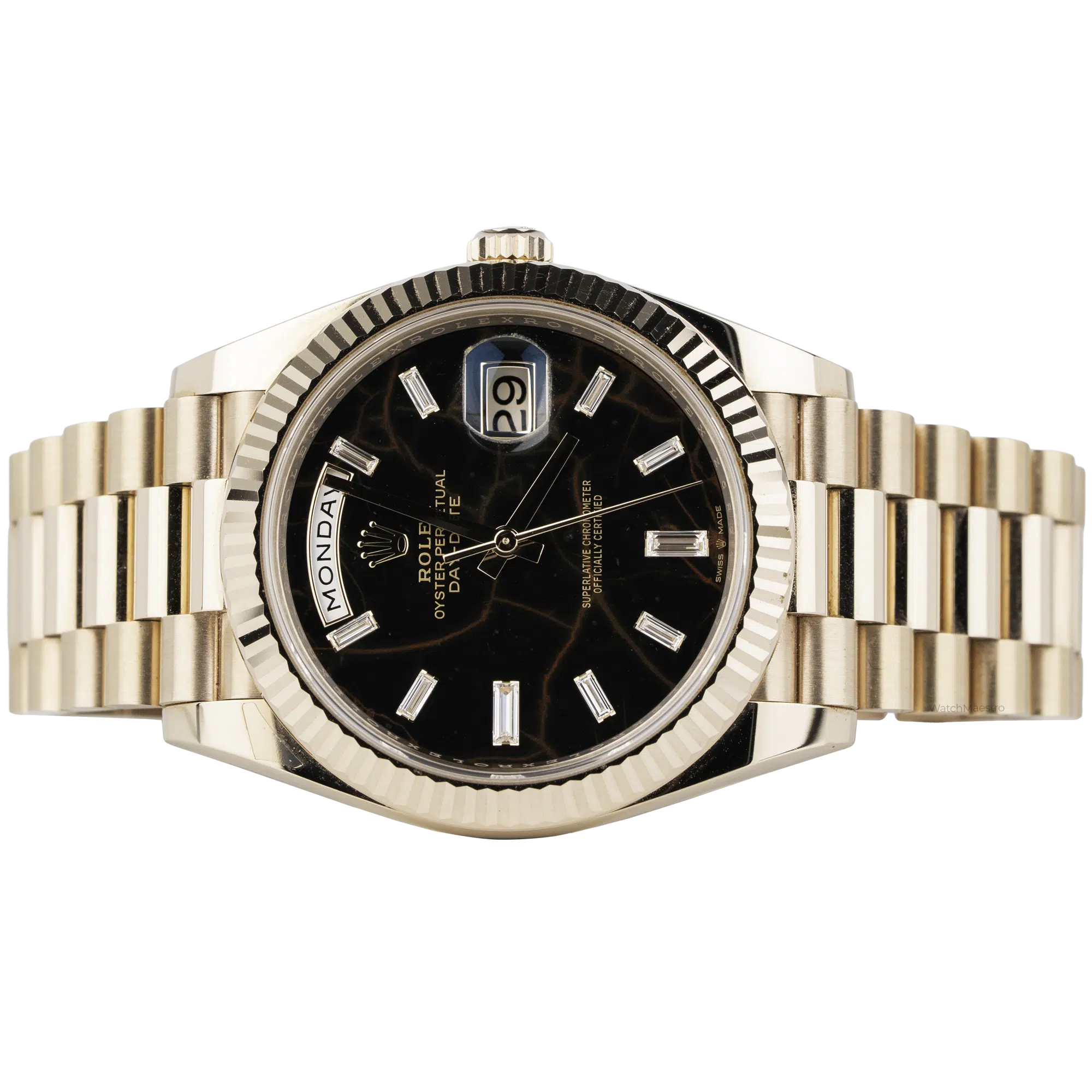 Rolex Day Date 40 Rose Gold Eisenkiesel (2)