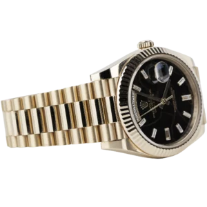 Rolex Day Date 40 Rose Gold Eisenkiesel (4)